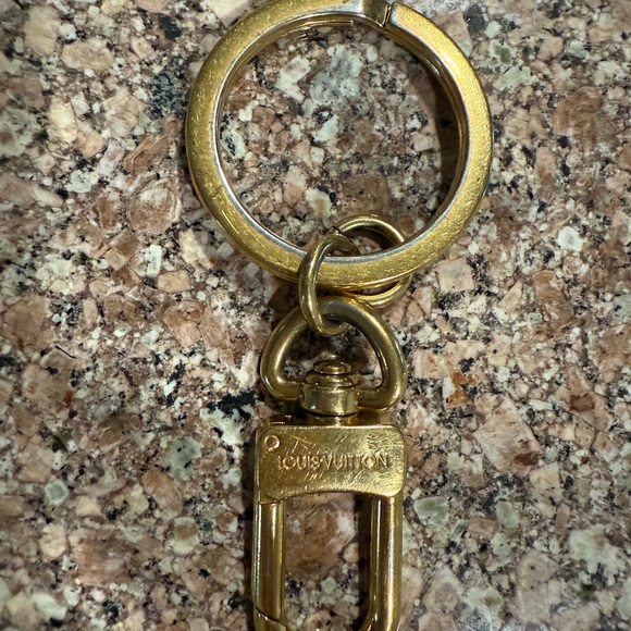 Louis Vuitton Gold Key & Card Holder with Swivel Clasp - Picture 5 of 5